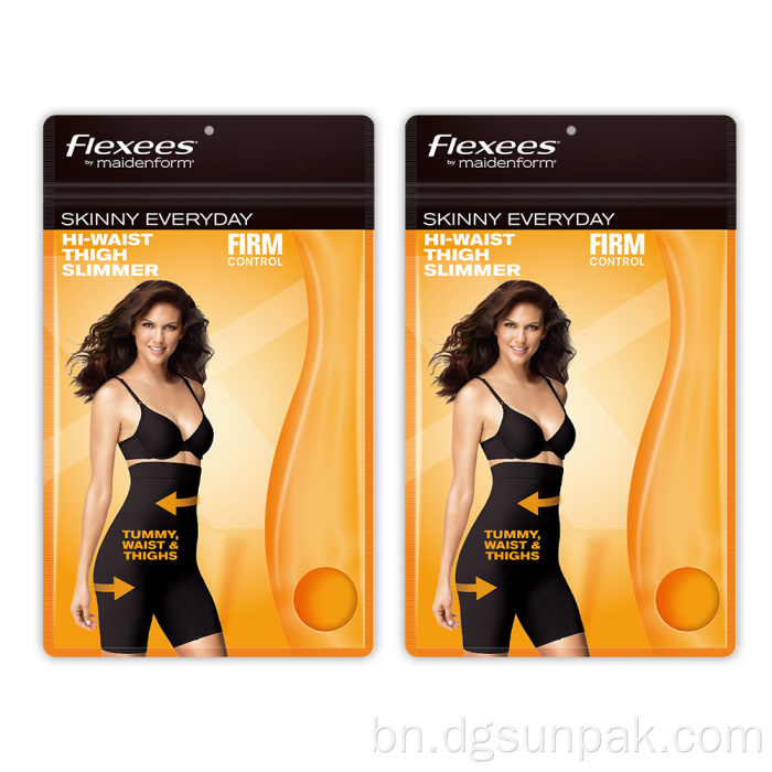 কাস্টমাইজড পাইকারি আন্ডারওয়্যার পোশাক প্যাকেজিং ব্যাগ